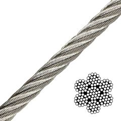 1/4X2500' 7X19 Stainless Steel Aircraft Cable T316