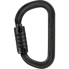 Petzl® Vulcan Steel Carabiner - 3-Stage Locking - Black (ANSI & NFPA)