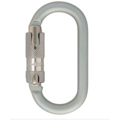 DMM 10mm Oval Steel Carabiner - 2-Stage Locking