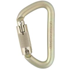 DMM 12mm Offset D Steel Carabiner - 3-Stage Locking